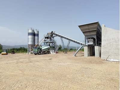 120 M3 Fixed Concrete Batching Plant - 0