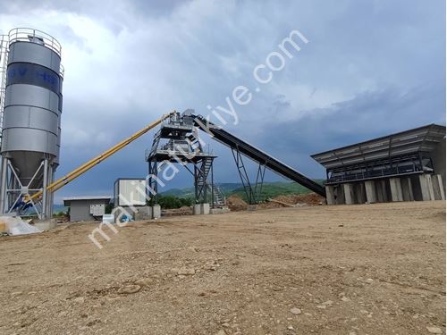 120 m3 Sabit Beton Santrali