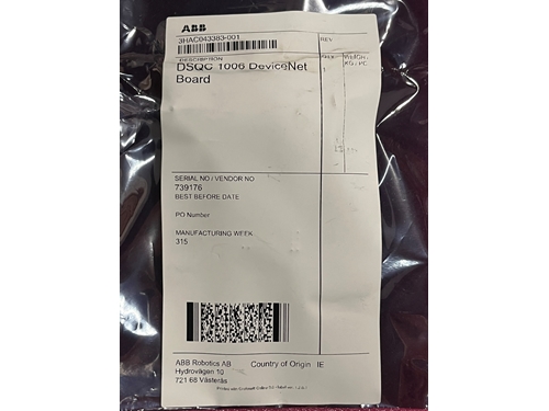 DSQC 1006 Devicenet Board Haberleşme Kartı