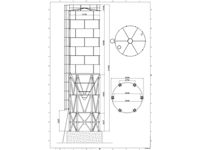 200 Ton Cement Silo - 5