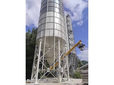 Silo à ciment de 200 tonnes - 0