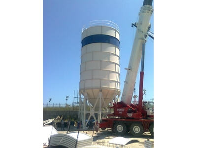 Silo à ciment de 500 tonnes - 1