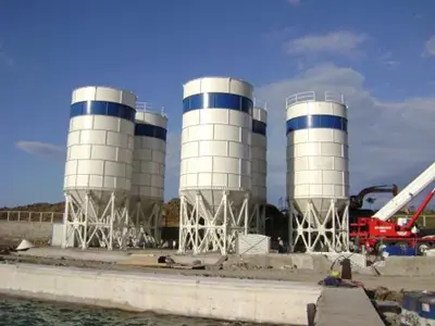 500 Ton Zementsilo