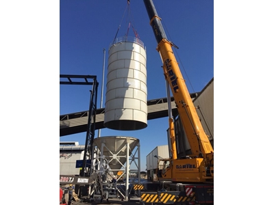 Silo à ciment de 2000 tonnes - 2