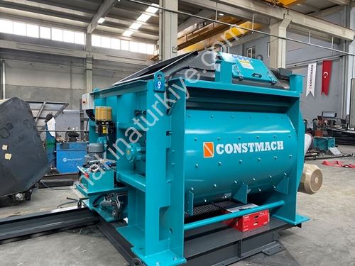 Twin Shaft Concrete Mixer