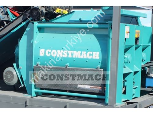 Twin Shaft Concrete Mixer