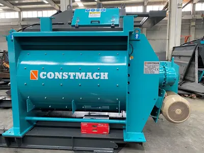 Twin Shaft Concrete Mixer