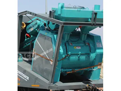 Single Shaft Concrete Mixer