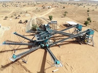 1.000 Ton Kapasiteli Sabit Taş Kırma Eleme Tesisi