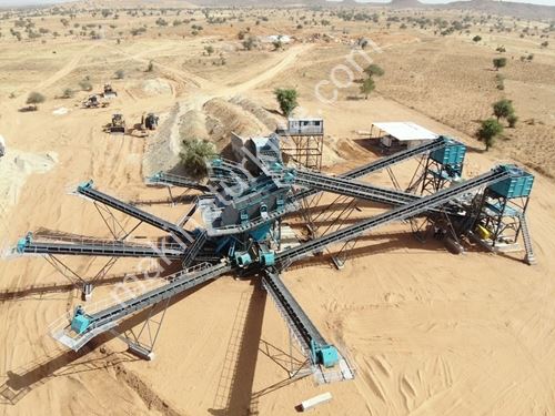 1.000 Ton Kapasiteli Sabit Taş Kırma Eleme Tesisi