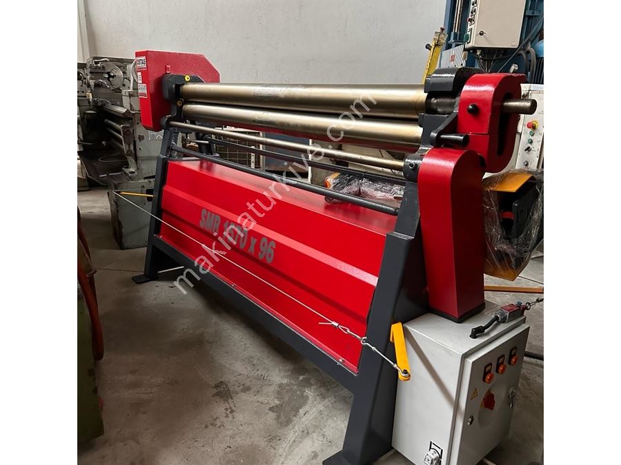 1570x96 Asimetrik 3 Toplu Silindir Makinası
