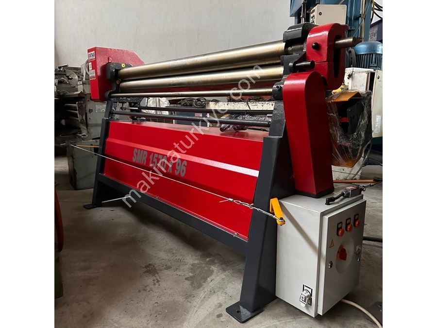 1570x96 Asimetrik 3 Toplu Silindir Makinası