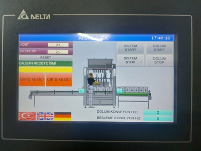 Adblue oder Frostschutzmittel 5lt-10lt 6 Düsen Flüssigkeitsfüllmaschine und Verschließmaschine - 13