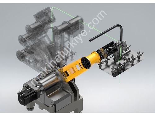 1575 mm Besleyici ve İstifleyici Robotik Kol Destacker