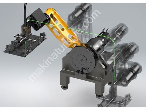 2625 mm Besleyici ve İstifleyici Robotik Kol Destacker