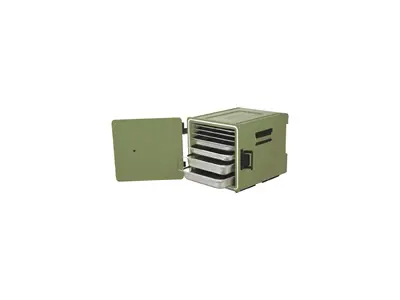 180 Liter Yellow and Green Colored Termobox