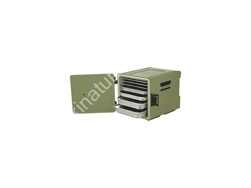 180 Liter Yellow and Green Colored Termobox