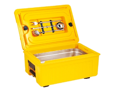 17-Liter-Grün-und-Gelb-Thermobox - 1