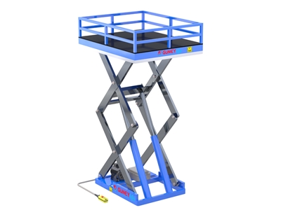 1 Ton 1 Metre Elektrikli Makaslı Platform - 4