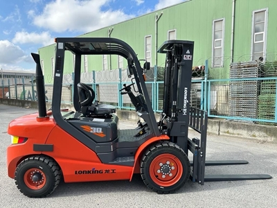 Lonkıng 3 Ton Euro 5 Motorlu Dizel Tripleks Forklift - 4