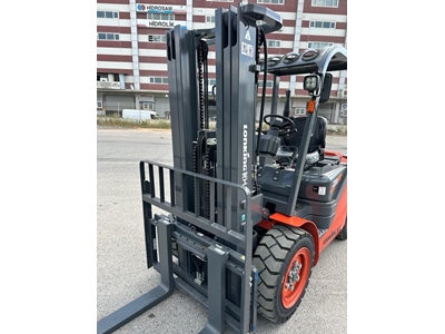 Lonkıng 3 Ton Euro 5 Motorlu Dizel Tripleks Forklift - 8