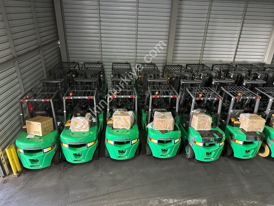 Lonking 3 Ton 4.5M Triplex Lityum Akülü Forklift