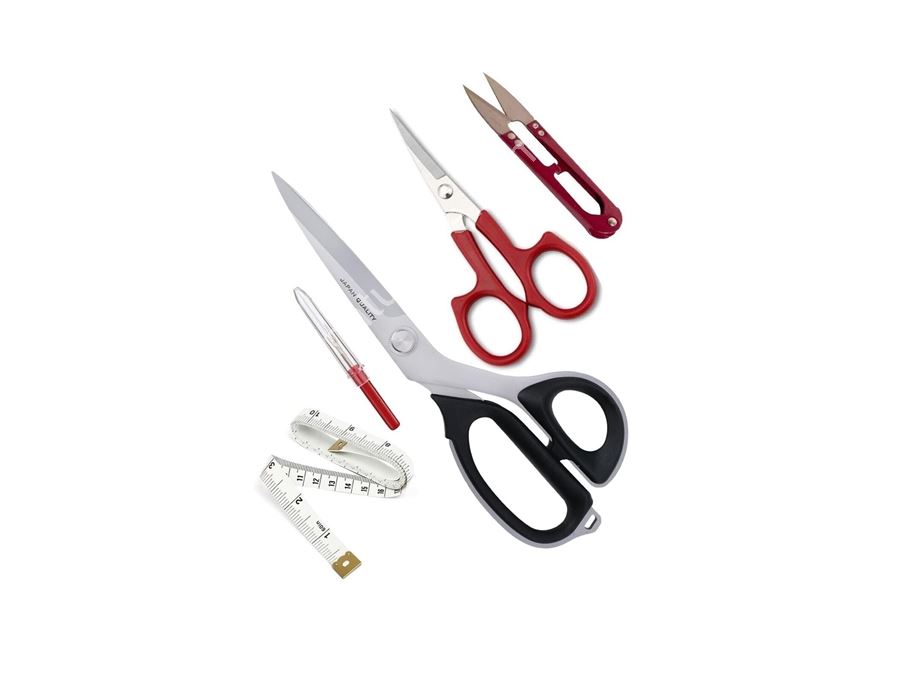 7230 Titanyum Uçlu Plastik Saplı Set 9 No 23 Cm Kumaş Kesim Makası 