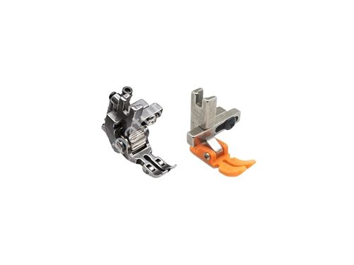 Industrie-Nähmaschine mit Geradstich 2er-Set T3 Multifunktionaler rollender Teflonfuß mit Abstandseinstellung