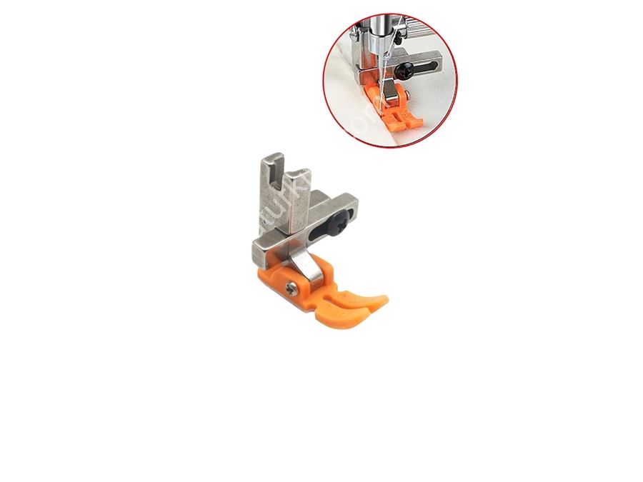 Industrie-Nähmaschine mit Geradstich 2er-Set T3 Multifunktionaler rollender Teflonfuß mit Abstandseinstellung