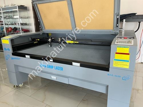 1600x1000 mm Çift Kafa Lazer Kesim Makinası