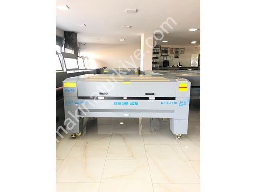 1600x1000 mm Çift Kafa Lazer Kesim Makinası