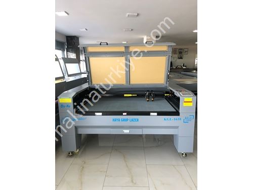 1600x1000 mm Çift Kafa Lazer Kesim Makinası