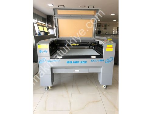 800x1000 mm 80W Çift Kafa Lazer Kesim Makinası