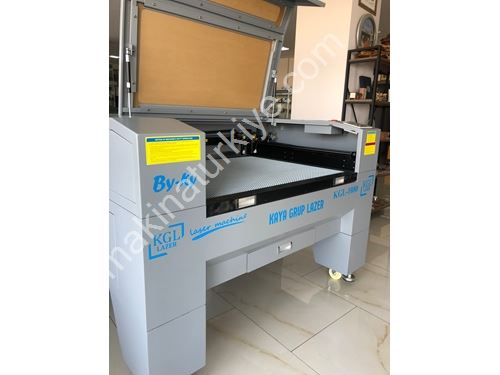 800x1000 mm 80W Çift Kafa Lazer Kesim Makinası