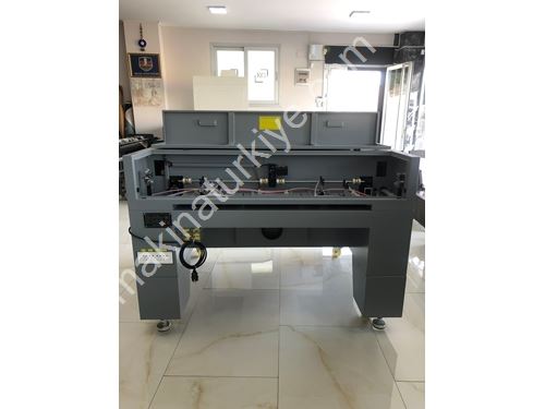 800x1000 mm 150W Tek Kafa Lazer Kesim Makinası