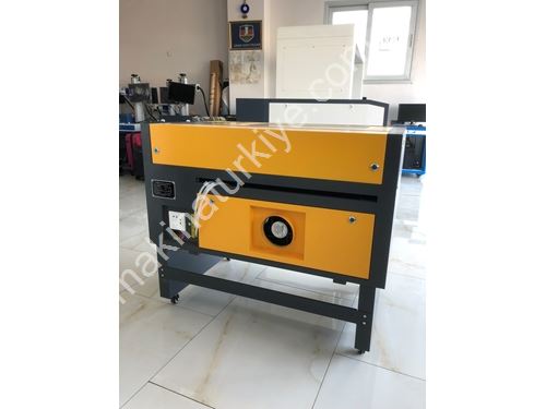 600x400 mm 50W Kaşe Lazer Kesim Makinası