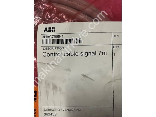 ABB 3HAC7998-1 7M Kontrol Sinyal SMB Kablosu