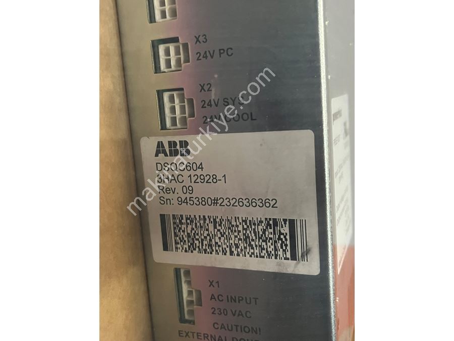 Блок управления электропитанием автоматизации ABB 3HAC12928-1 DSQC 604