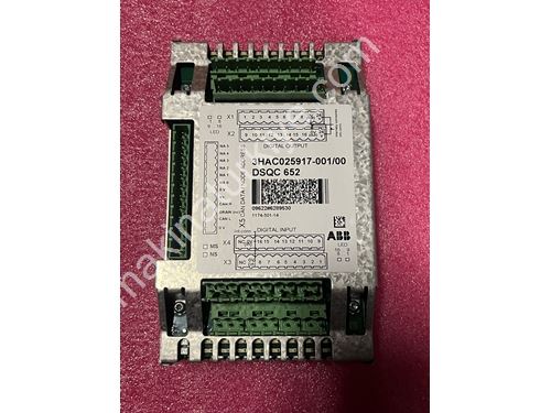 ABB 3HAC025917-001 Carte E/S DSQC 652