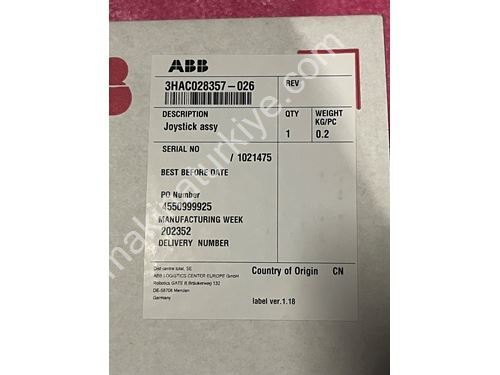 ABB 3HAC028357-026 Джойстик в сборе Консоль движения