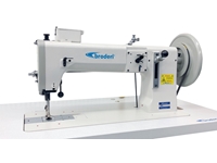 Extra Kalın Materyaller İçin Çift Pabuç Tek İğne Dikiş Makinası