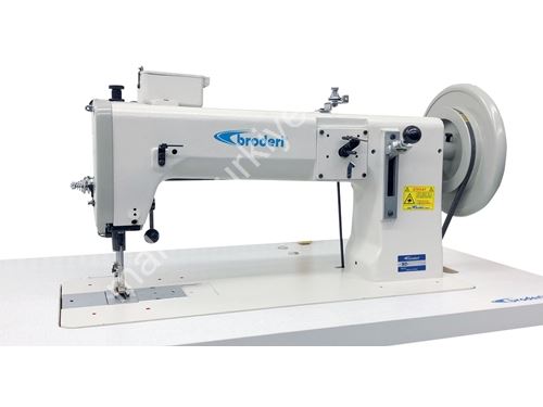 Extra Kalın Materyaller İçin Çift Pabuç Tek İğne Dikiş Makinası