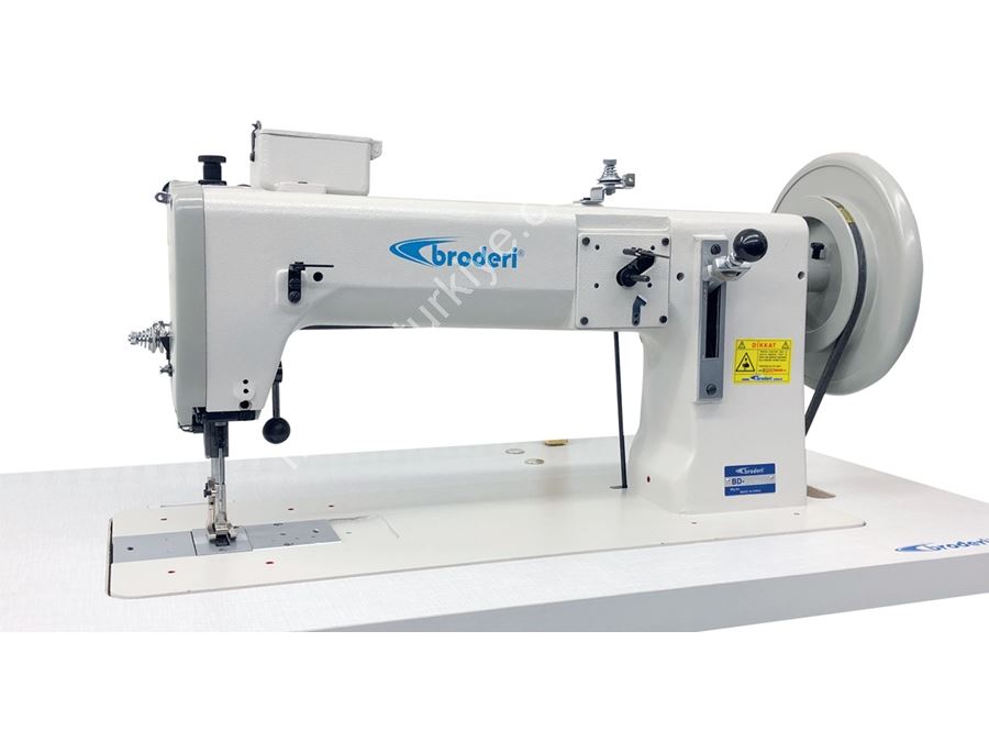 Extra Kalın Materyaller İçin Çift Pabuç Tek İğne Dikiş Makinası