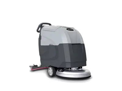 500 Mm Single Brush Battery Powered Push Floor Cleaning Washing Machine