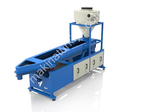 600 Kg/Saat Titreşimli Plastik Granül Soğutuculu Vibrasyonlu Elek