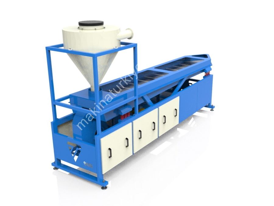 600-1000 Kg/Stunde Vibrations-Plastikgranul-Kühler-Vibrationssieb