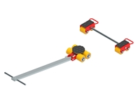 6 Ton 3'Lü Set Ağır Yük Taşıma ( Domuz ) Arabası
