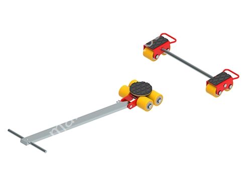 6 Ton 3-Piece Heavy Duty Load Carrying (Pig) Cart