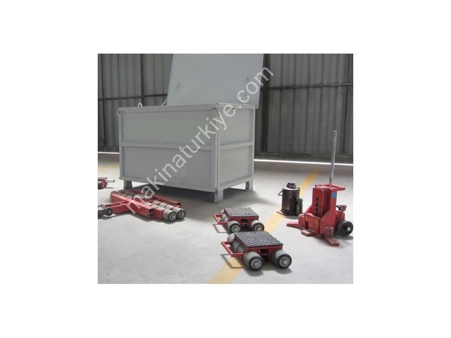 12 Ton 3'Lü Set Ağır Yük Taşıma (Domuz) Arabası