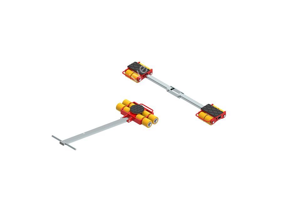 12 Ton 3'Lü Set Ağır Yük Taşıma (Domuz) Arabası